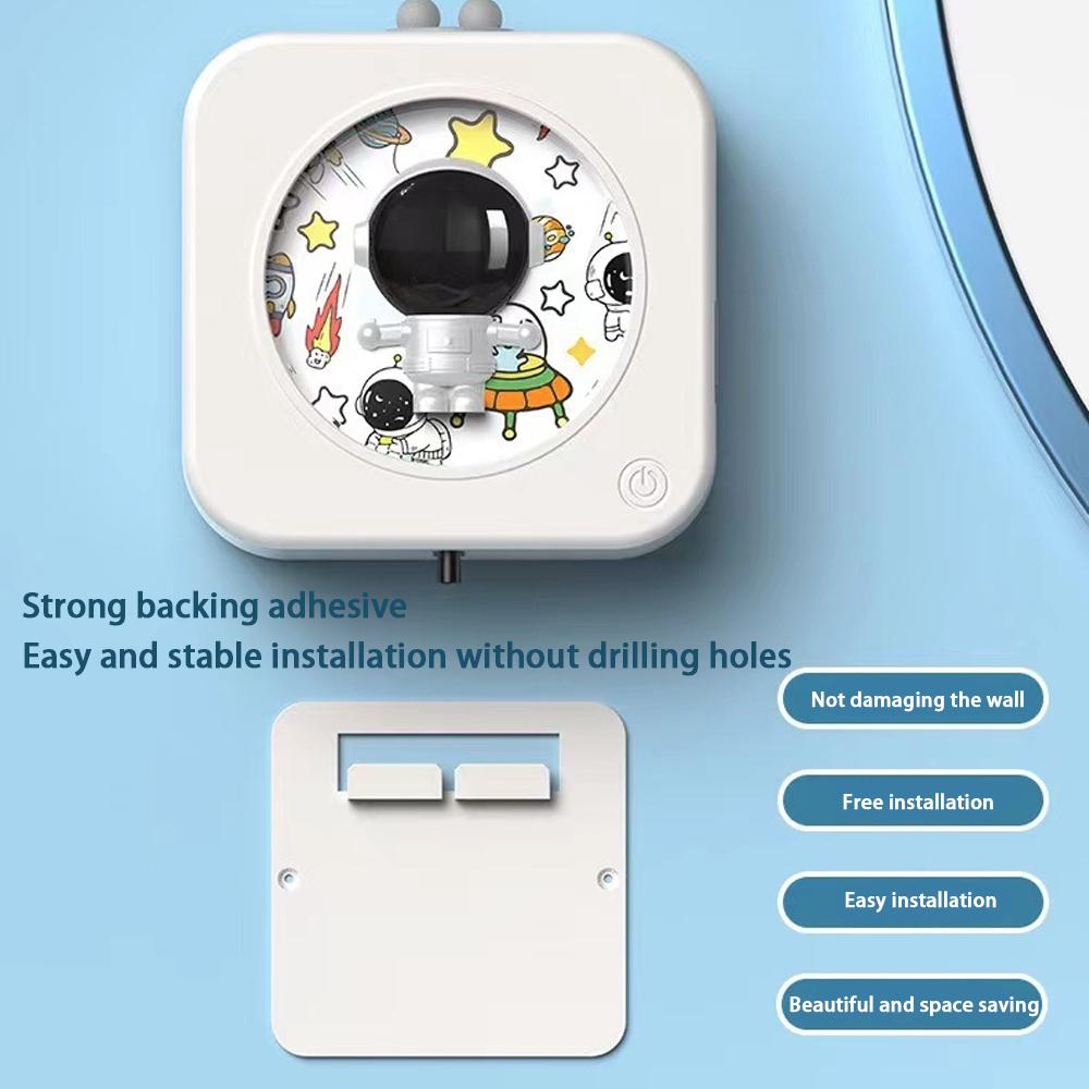 Smart Automatic Sensor Wall-Mounted Astronaut Soap Dispenser - Touchless Foam & Liquid Soap Dispenser For Bathroom Kitchen/Home