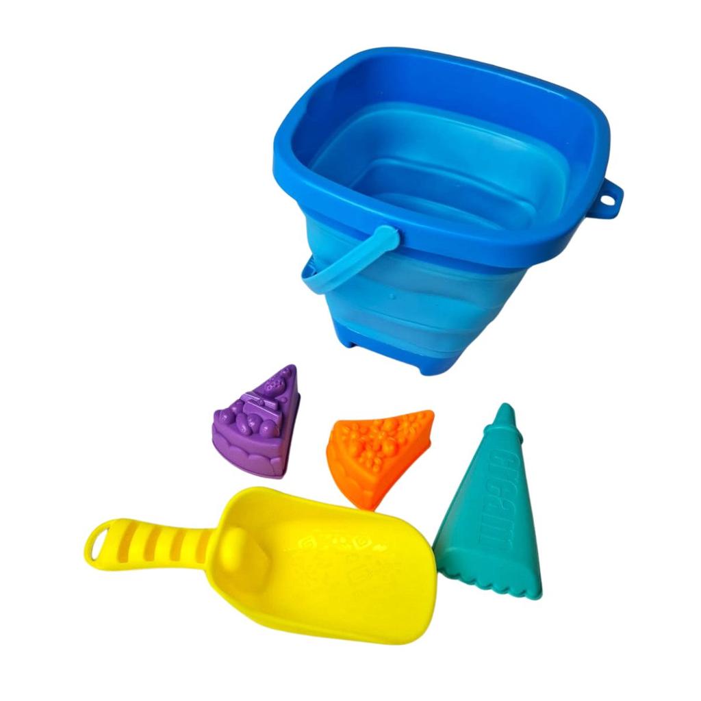 Sandbox Bucket with Toys - Blue