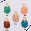 Korean Alloy Pearlescent Seashell & Starfish Pendant for DIY Jewelry Accessories
