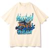 Fashion Tralalero Tralala Funny Shark with Shoes Meme T Shirts Men Casual Humor Tshirt Man Gothic Vintage Short Sleeve Tshirt