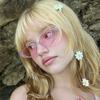 Vintage Small Cat Eye Sunglasses For Women Trendy Half-Frame Sun Glasses Retro Fashion  Style Shades Eyewear