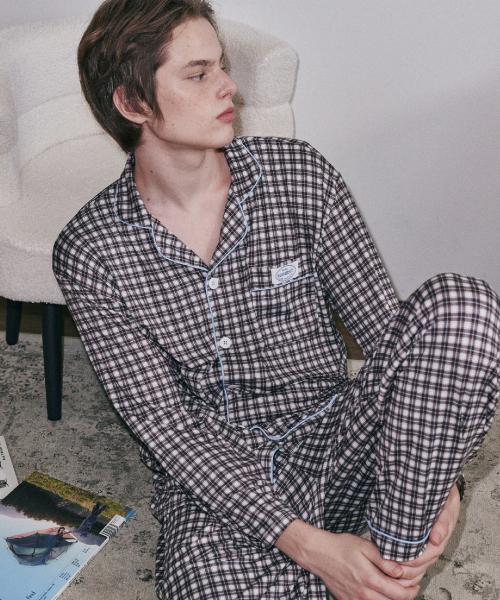 [Dap] Комплект пижамы Signal Check Softension [Отправка из Кореи] 100% Оригинал L