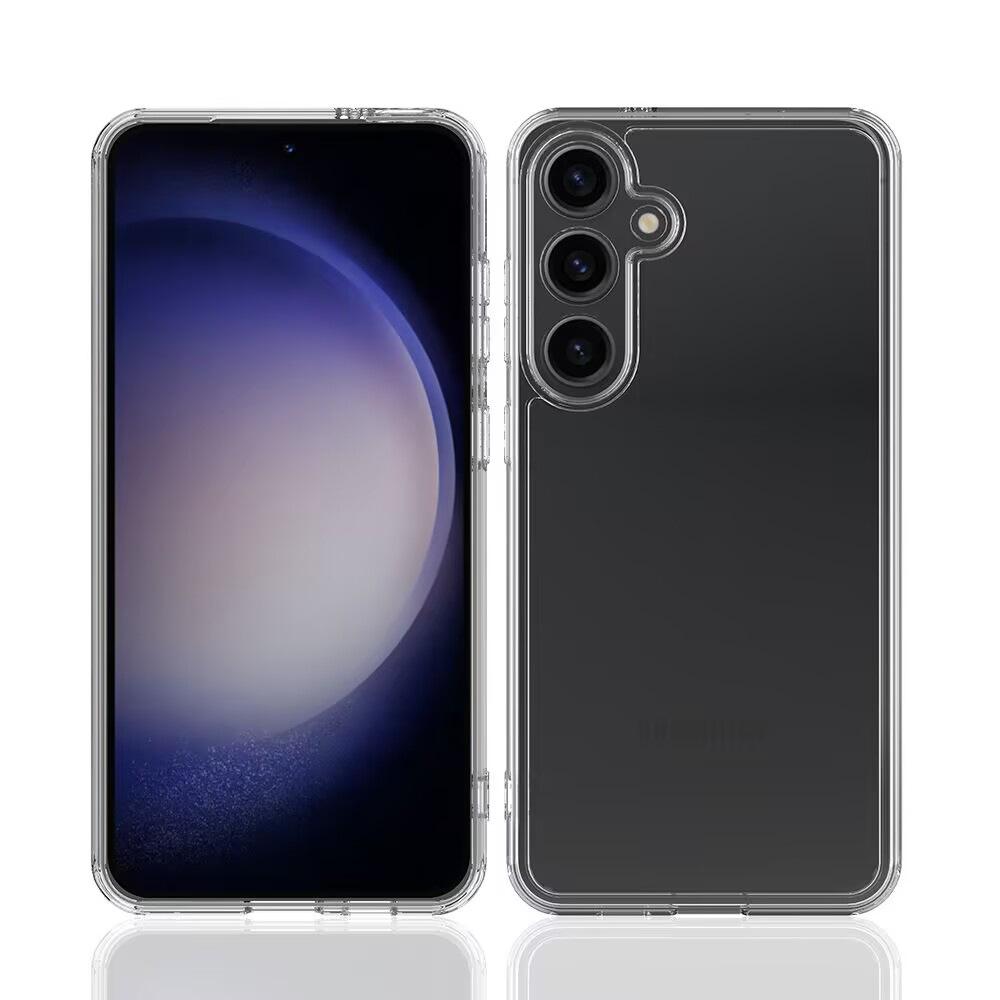 Suitable for Samsung S25ultra Transparent Anti Falling Mobile Phone Case S25 Anti Scratch and Four Corners To Prevent Falling Inside