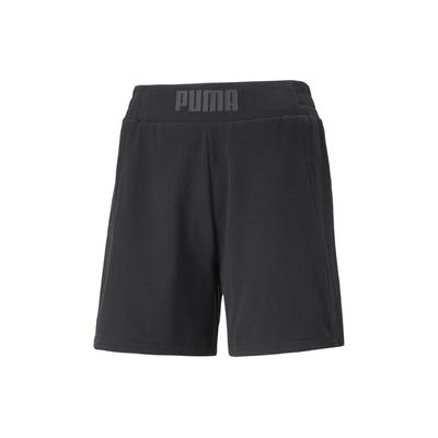 Logo-Bund-Design Sportliche Freizeitshorts Damenshorts Schwarz 521618-01