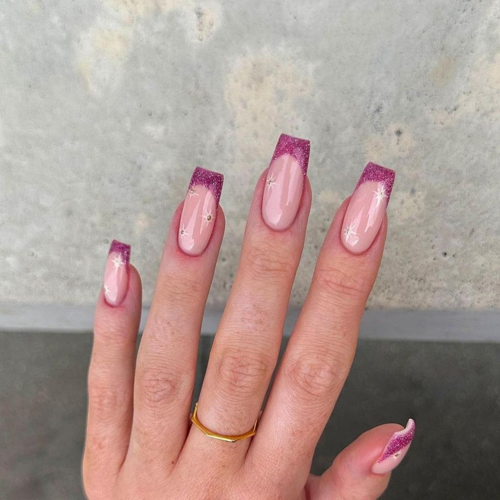 Abnehmbarer Nagelbohrer-Kollektion Europäischer und Amerikanischer Stil Französisches Rechteck Trage-Nagelpads