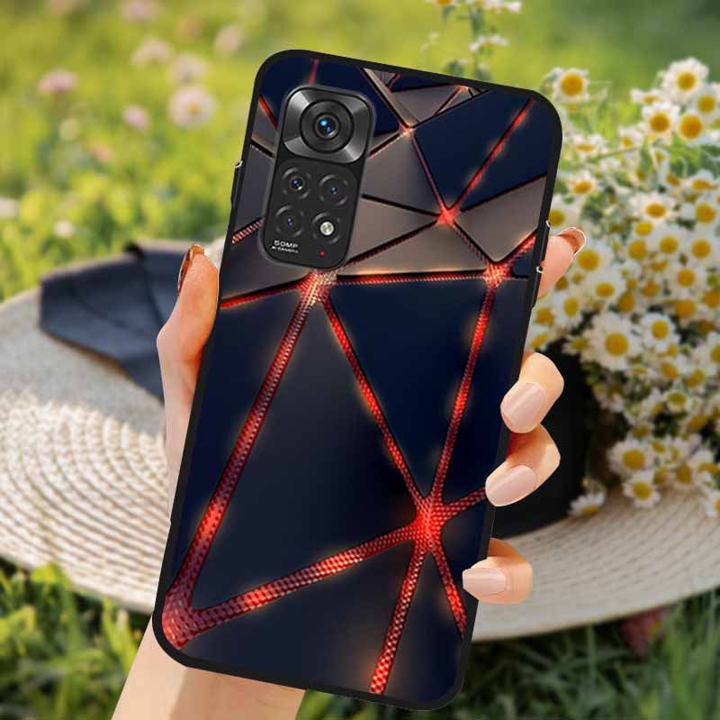 For Redmi Note 11 Cases Note 11S Soft TPU Silicone Back Covers for Xiaomi Redmi Note 11 Pro 5G Phone Case Redmi Note11S 4G Coque