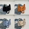 Oxford Cloth Saddle Bag For Women With Zipper Closure For Daily Use