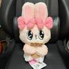 Esther Bunny Large Plush Toy, Big, Extra Large, Esther Bunny Ribbon Bunny, Pink, Approx. 39cm