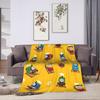 T-Thomas De Treinvriendjes Deken Kwaliteit Warm Zacht Cartoon Plaid Deken Winter Reis Bank Stoel Sofa Bed Pluizig Sprei