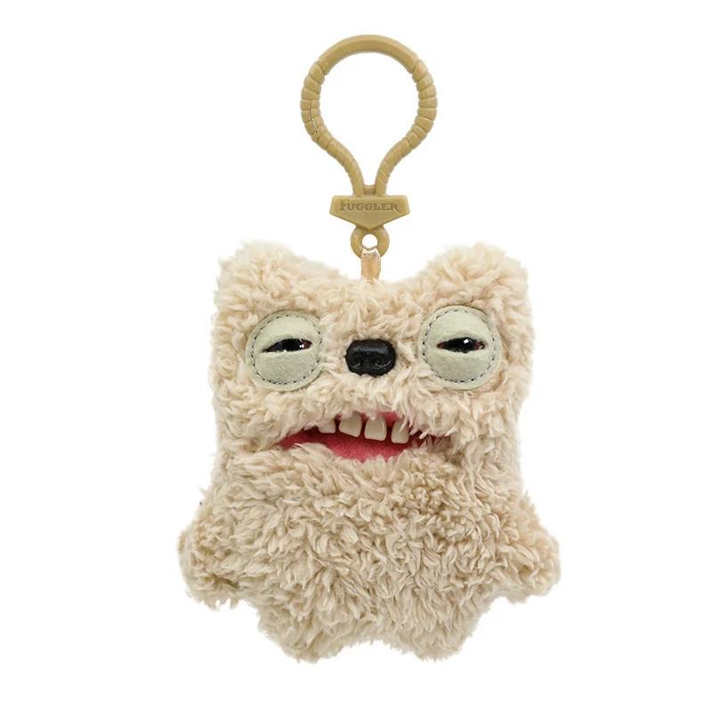 Fuggler Lustiges hässliches Monster Plüsch Schlüsselanhänger 12CM Niedliche Stoffpuppen Kawaii Geschenke für Kinder