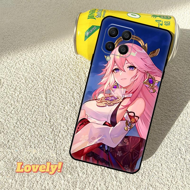 Genshin Impact Yae Miko Case For Samsung Galaxy M52 M36 M06 M16 M56 M33 M15 M55 M31 M13 M12 M14 M53 M32 M35 M34 M54