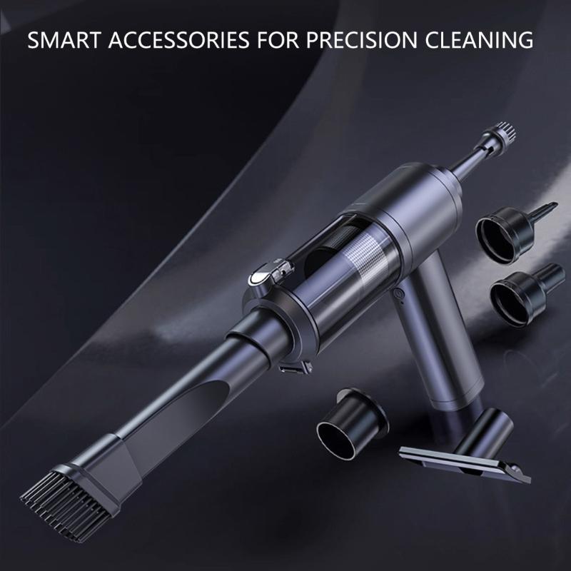 12KPa Powerful Vacuum Cleaner With 62000RPM Reusable HEPA Filter 4000mAh C Charging