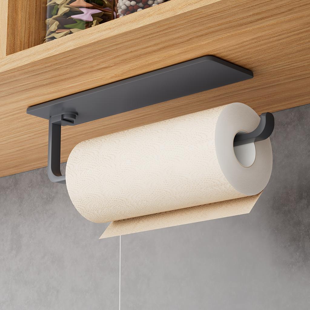 1pc of Versatile Kitchen Paper Towel Holder, Bathroom Towel Rack, And Toilet Paper Holder, Ideal for  Bathroom Paper Towel