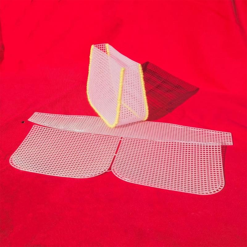 Portable Plastic Grids Stencils For Toted Bags Crafting Includes Step By Step Instructions