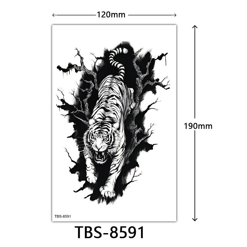 Waterproof Tattoo Sticker, Totem Character Animal Tattoo Sticker Tattoo