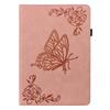 Pro pouzdro Infinix Xpad GT Pouzdro s potiskem motýlů a květin Kožený kryt na tablet z PU s přihrádkami na karty