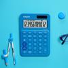 Casio Colorful Calculator Lake Blue 12 Digit Mini Just Type MW-C20C-BU-N