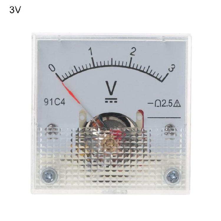 DC Analog Panel Voltage Gauge Volt Meter 91C1 2.5% Error Margin 10 Styles Ga