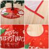 Merry Christmas Floral Happy New Year Christmas Trees Skirt Xmas Floor Cover Party Decor Apron