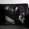 The V-Vampire D-Diaries Tv Series Cushion Cover Pillowcase Ultra Soft Skin Friendly Fabric Cloud Like Comfort & Concealed Zipper