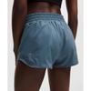 Lululemon Hotty Hot High Rise Lined Short 2.5  Steel Blue