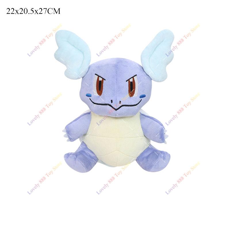 Plush Shiny Gyarados Charizard Mega Rayquaza Hisuian Zorua Ho-Oh Lucario Vileplume Anime Stuffed Peluche Kids Xmas Gift
