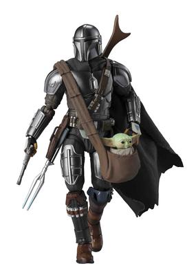 TAMASHII NATIONS Star The Mandalorian Mandalorian 150 mm bemalte bewegliche Figur SHFiguarts Wars (Din Djarin) Ca.. ABS & PVC & Stoff