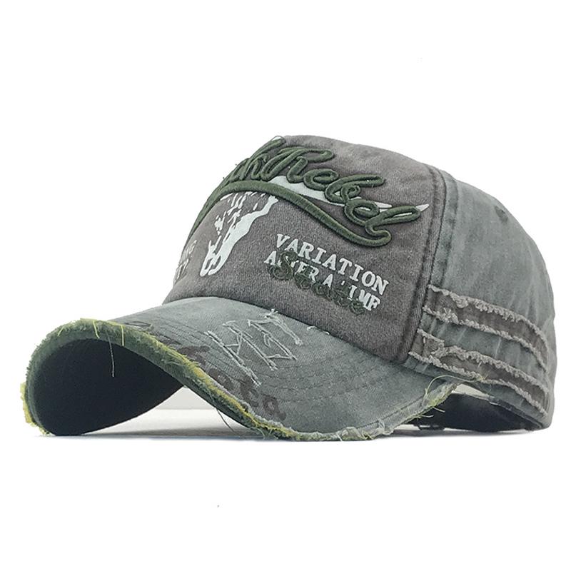 2023 News Fashion Outdoor Sports Cotton Baseball Cap Retro Embroidery Men's Cap Hip Hop Rebound Caps Snapback Hats