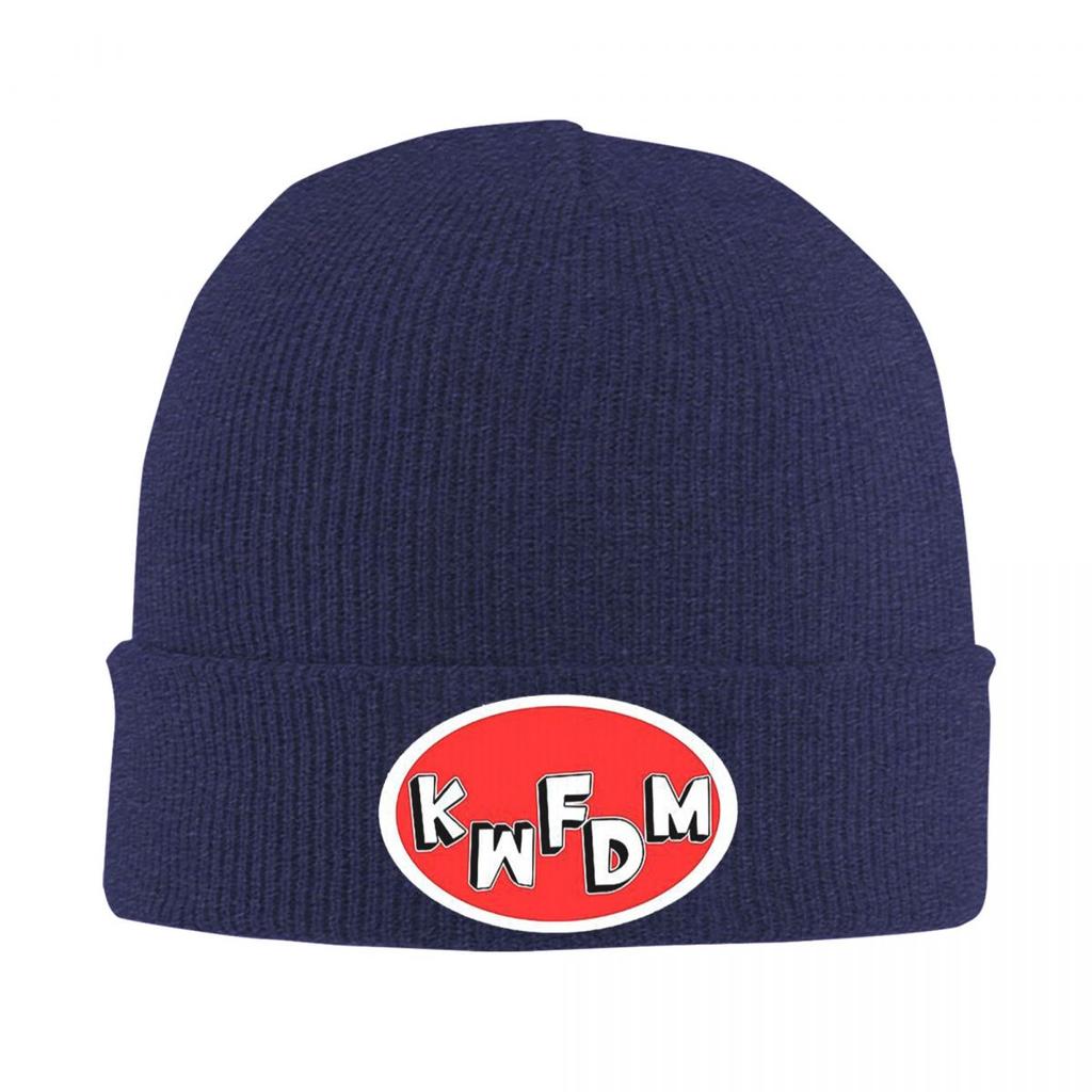 KMFDM Warm Knitted Cap Hip Hop Bonnet Hat Autumn Winter Outdoor Beanies Hats for Unisex Adult