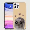 Funny Sad Hamster Meme Phone Case For iPhone 17 Air 16 15 Plus 11 14 Pro Max 13 Mini 12 7 8 + SE Pattern Art Customized Cover 17