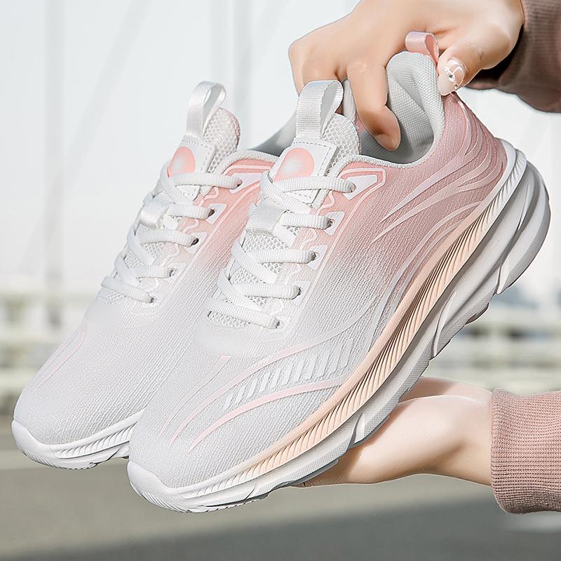 Fashion Women Sports Shoes Outdoor High Quality Running Shoes Breathable Athletics Casual Sneaker Ladies Non-slip Sport Walking Shoes