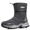 Thickened Snow Boots Antiskid Waterproof Casual Winter Cotton Shoes Plush Warm Men Short Boots Outdoor Work