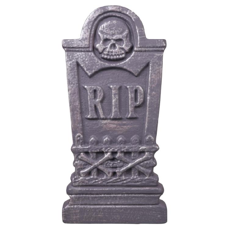 

Halloween Foam Tombstone Bat Ghost Skull Party Backdrop Decoration Supplies