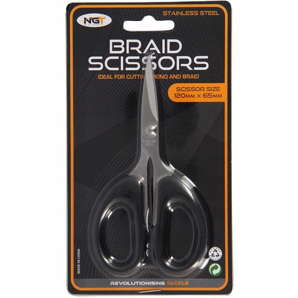 Ngt braid scissors nożyczki do plecionki