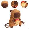 Capybara Backpack for Kids Girls Plush Toy Travel Vacation Birthday Gift