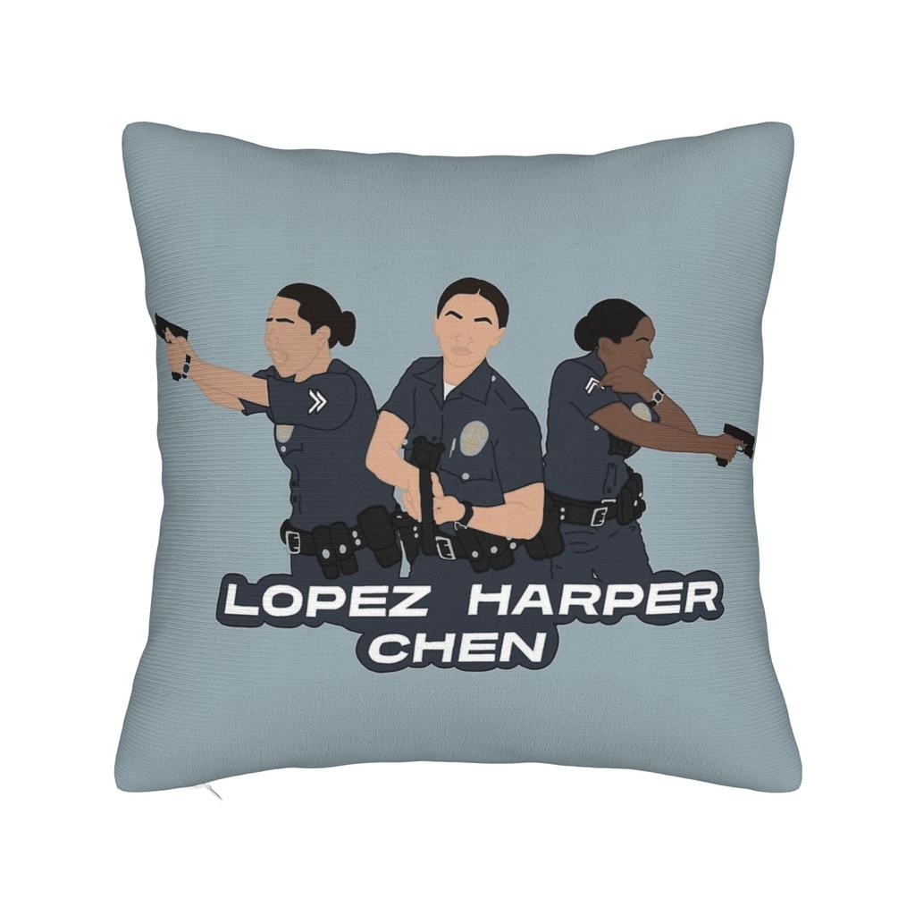 Tim Bradford Eric Winter The Rookie Pink Flag Pillowcase Printed Cushion Cover Decorations Pillow Case Cover Home Square