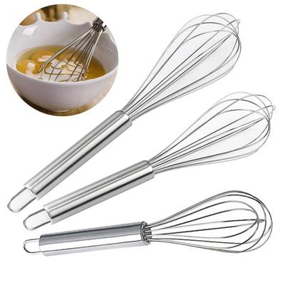 8/10/12 Inch Stainless Steel Manual Egg Beater Whisk Blender Cream Hand Mixer Kitchen Gadgets And Accessories Cooking Tools