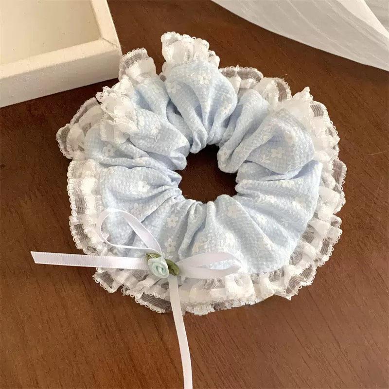 Pearl Lace Soft And Comfortable Hair Ties For Ponytail And Hair Accessories korean hair accessories