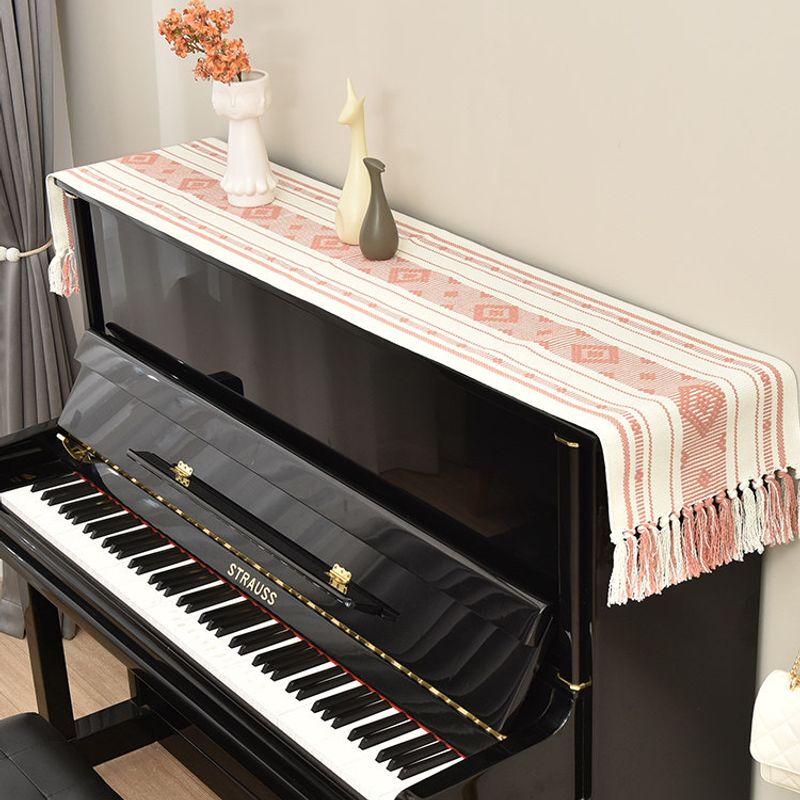 Handmade Woven Tassel Piano Dust Cover