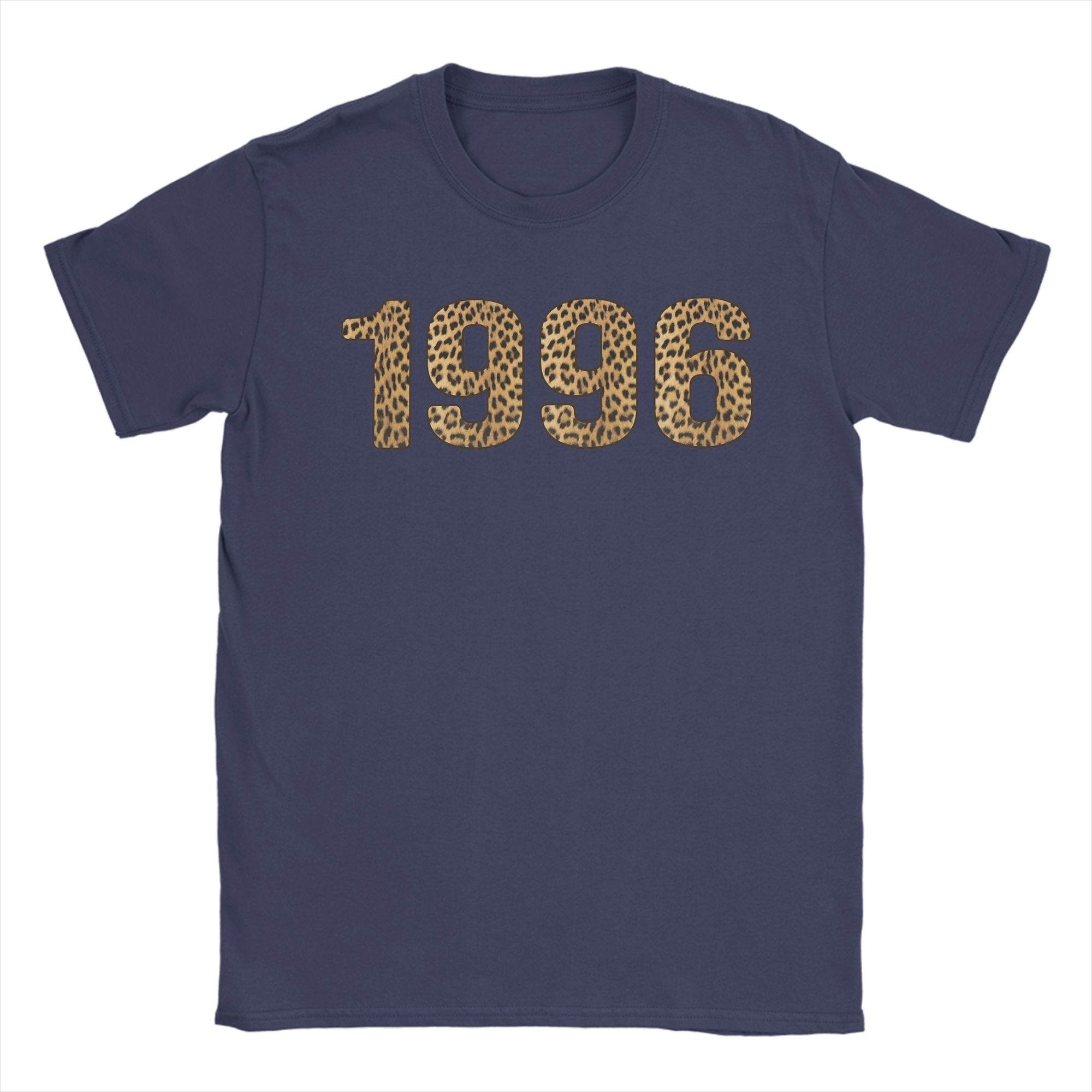 

Unisexs TShirt 1996 Leopard Print 30th Birthday 30 Years Old Casual Cotton Tees Short Sleeve T Shirt Crewneck Clothing Printed 2XL