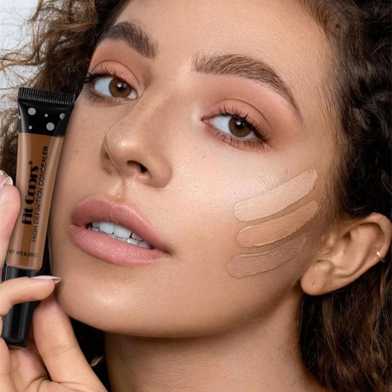 Full Cover Liquid Concealer 8 Color BB Cream Foundation Air Permeable Natural Brightening Makeup Eye Dark Circles Cream Cosmetic