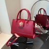 Fashion texture tote bag  winter new handbag small fresh shoulder bag retro casual messenger women's bag