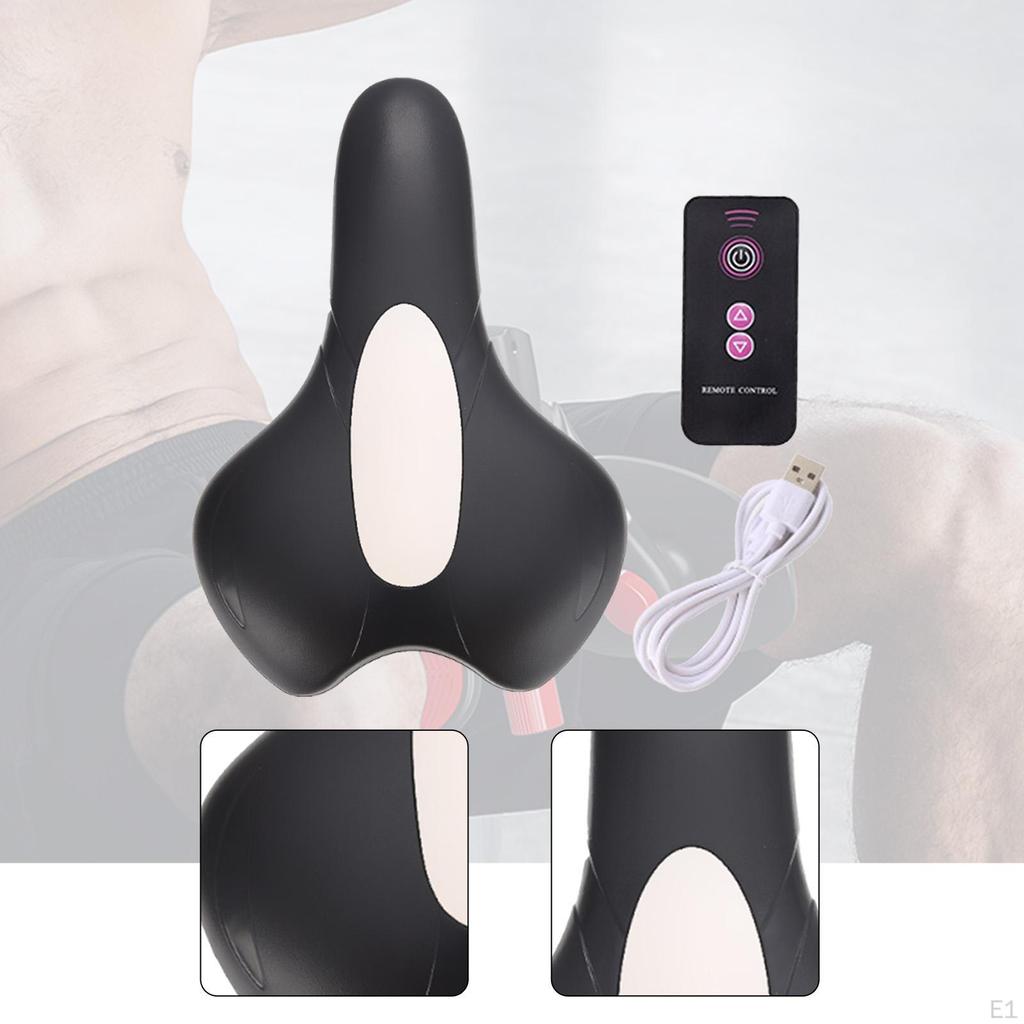 Pelvic Floor Strengthening Device Home Gym Compact Electric Muscle Exerciser Black