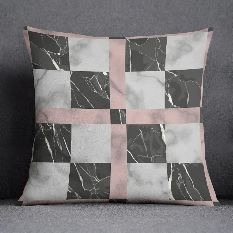 Home Decor Retro Geometric Pattern Modern Living Room Sofa Cushion Cover Pillowcase