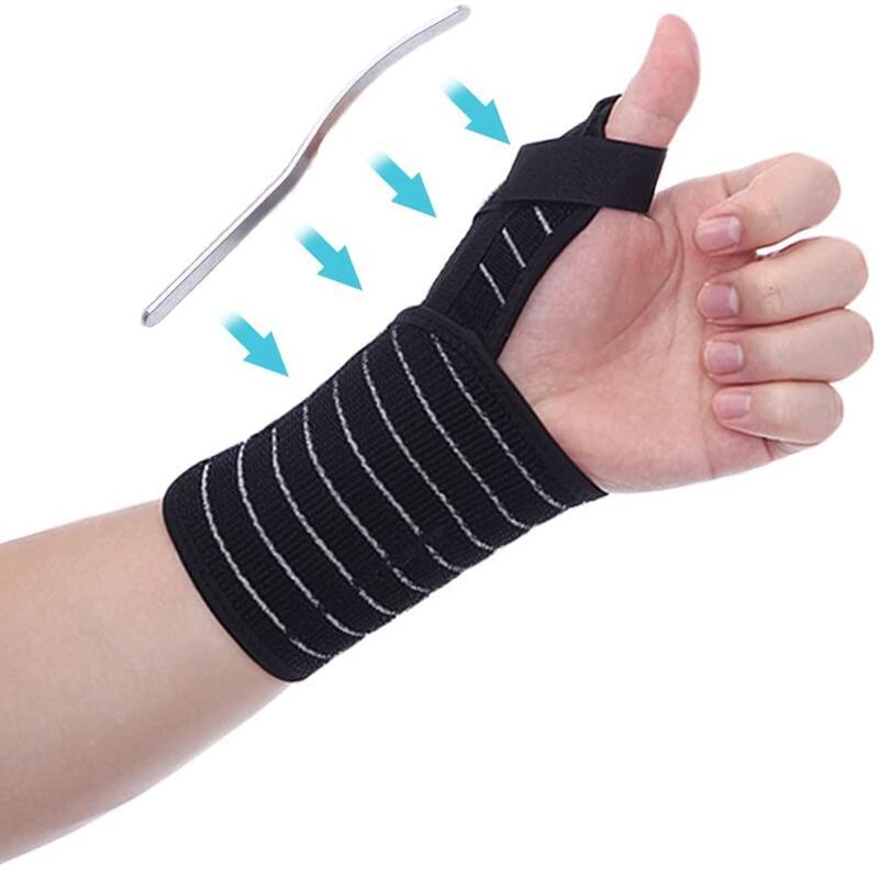 Durable And Safe Breathable Wrist Thumb Splint Adjustable Thumb Wrist Support Brace For Wrist & Thumb Injuries Scaphoid Fractures And Sprains
