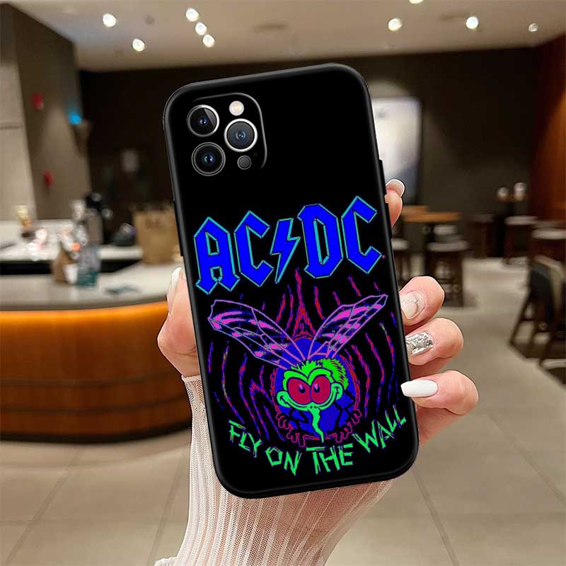 RE1 A-acdc New High-End Shell Phone Case for iPhone SE X XS XR 16E 17 11 Pro Max 8 7 6 6s Plus Air