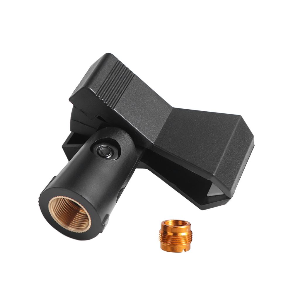Quick Release Clamp Bracket Mic Holder Clip Microphone Holder Live Tripod Stand Microphone Clip