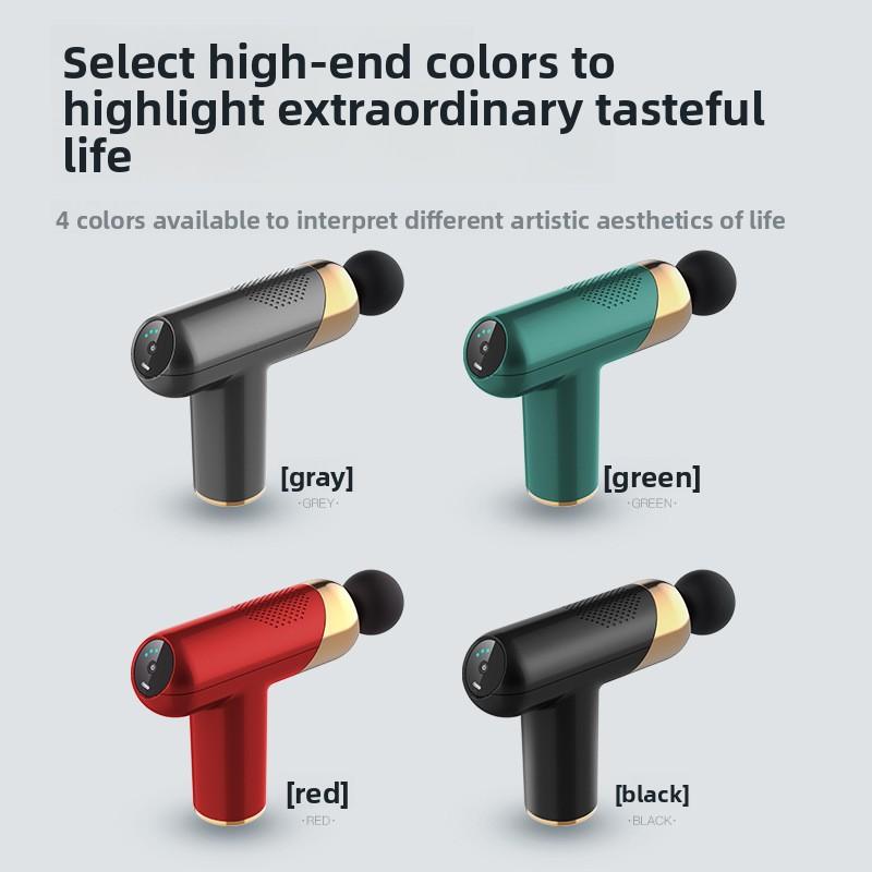 New Mini Fascia Gun Household Portable Relaxation Muscle Massager Fitness Massage Equipment Fascia Gun