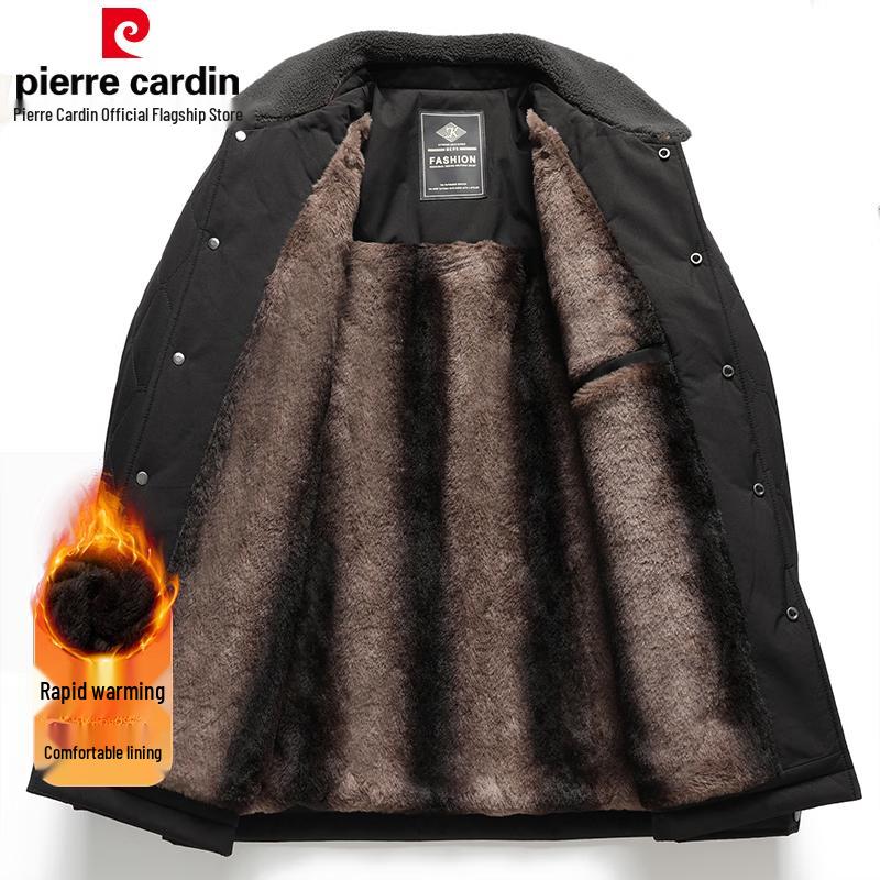 Pierre Cardin Men's Thickened Cotton Jacket