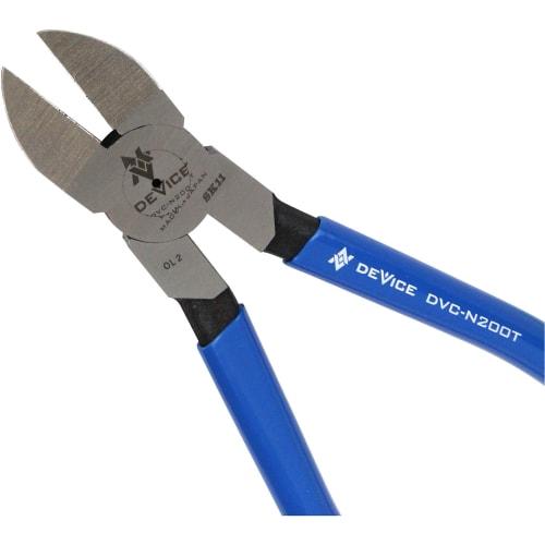 SK11 DEVICE Electrician's Thin-Blade Nippers, Flat Blade, DVC-N200T, Made in Japan, 200mm